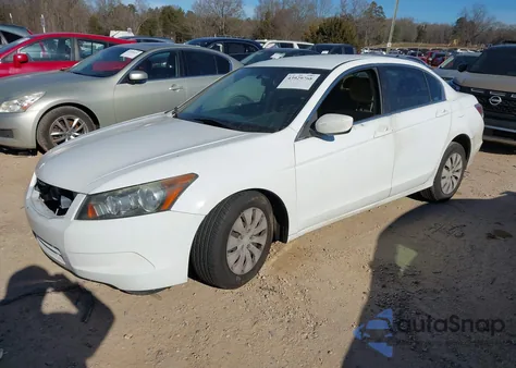 2011 Honda Accord 2.4 Lx z USA, uszkodzony, nr VIN 1HGCP2F37BA052603